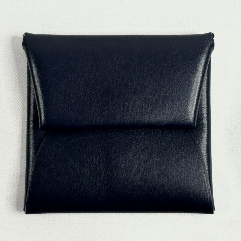 藤沢市長後の買取ふじで買取したエルメス HERMÈS バスティア ブラック系レザーコインケース